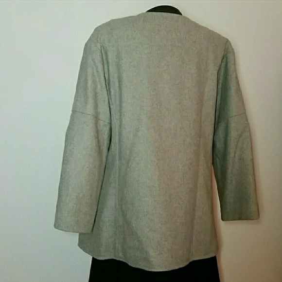 Isda & Co Wool 3/4 Sleeve Career Swing Coat Jacket - Picture 3 of 4